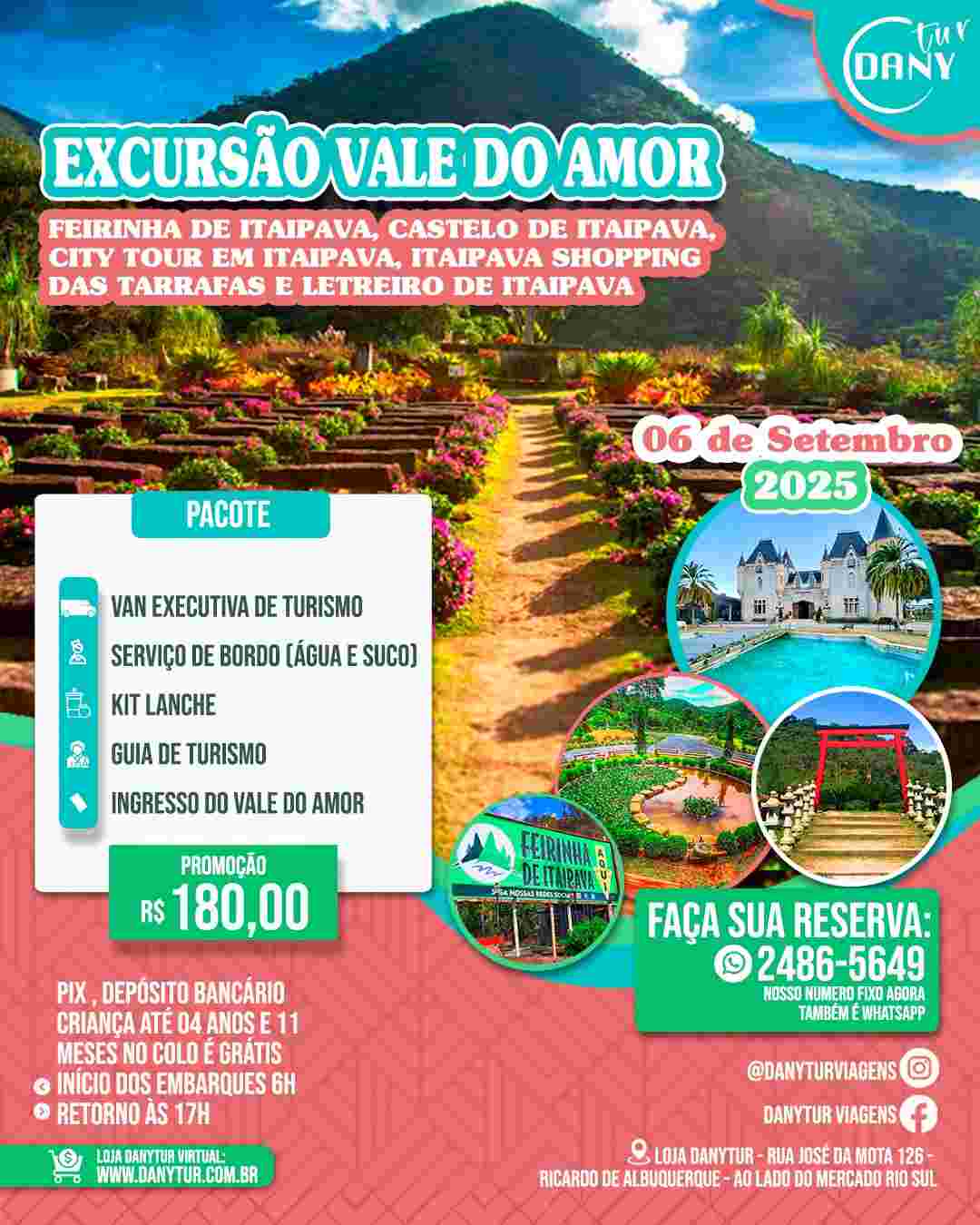 Vale do Amor e Castelo de Itaipava