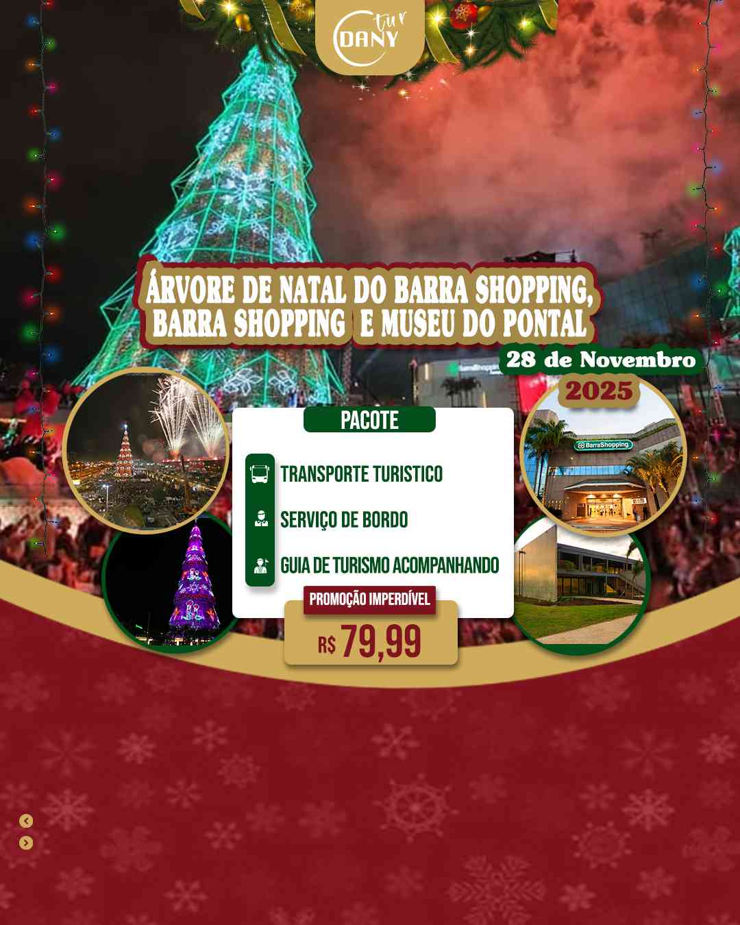 Árvore de natal Barra Shopping