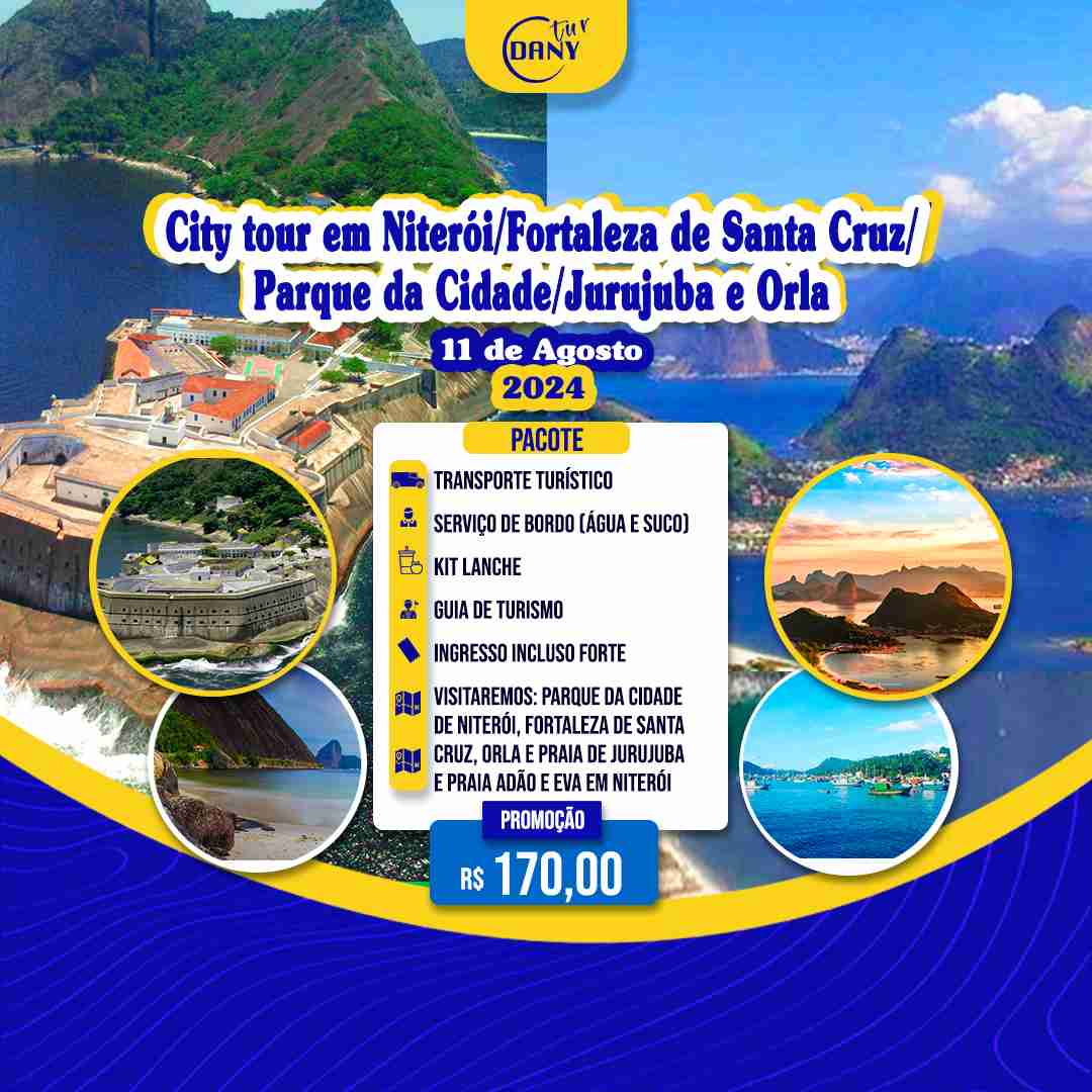 Excursão para Fortaleza Santa Cruz-Parque da Cidade