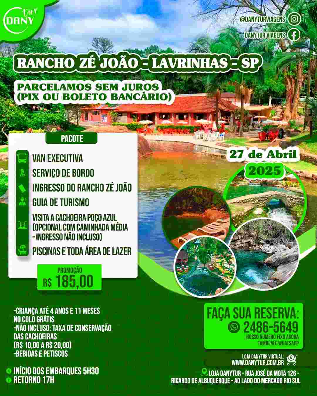 Rancho Zé João - Lavrinhas - SP