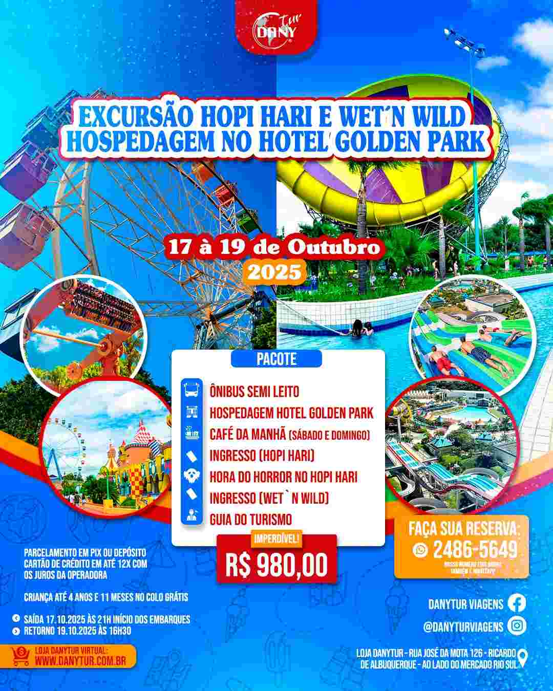 Hopi Hari e Wet'n Wild