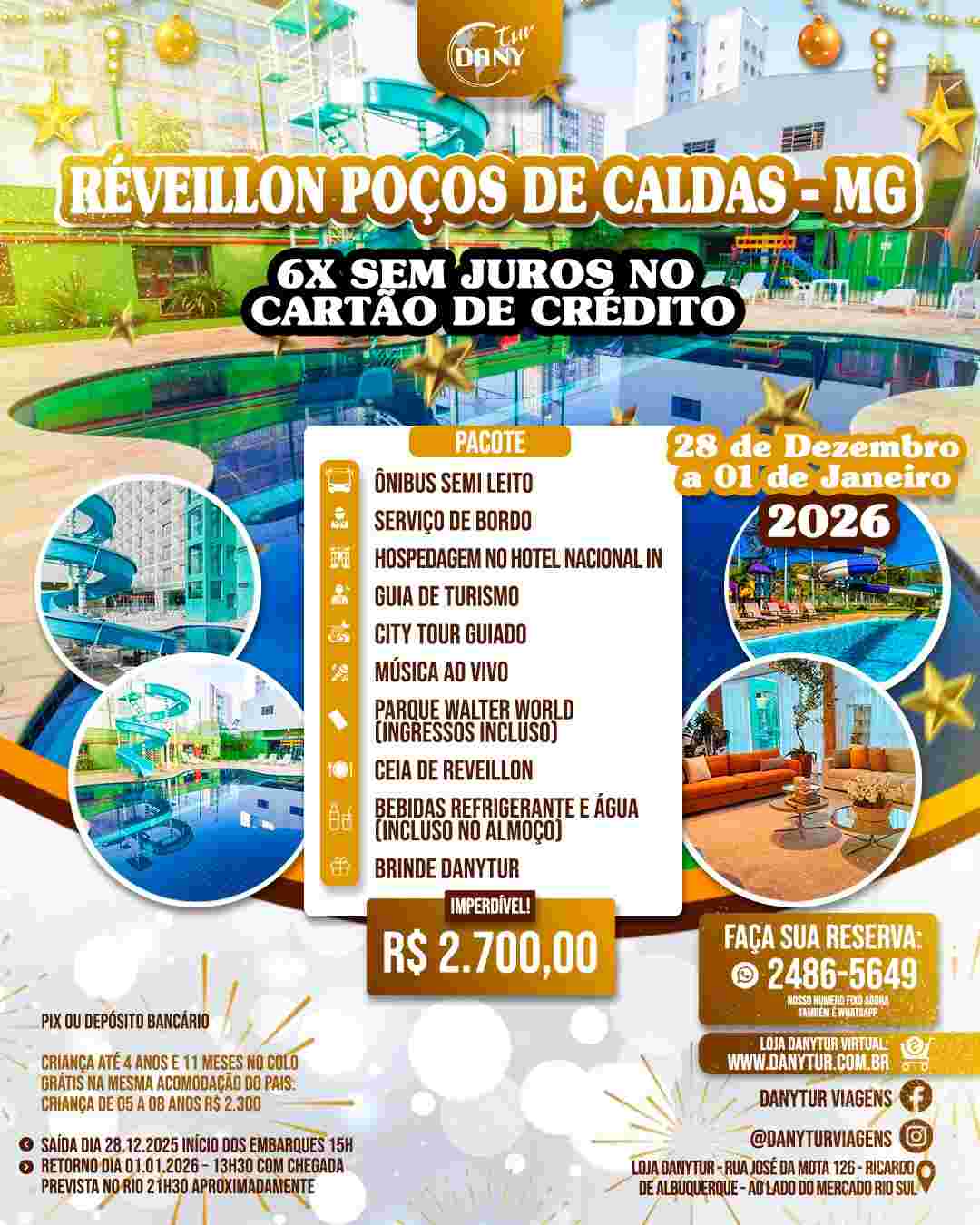 Réveillon Poços de Caldas - MG