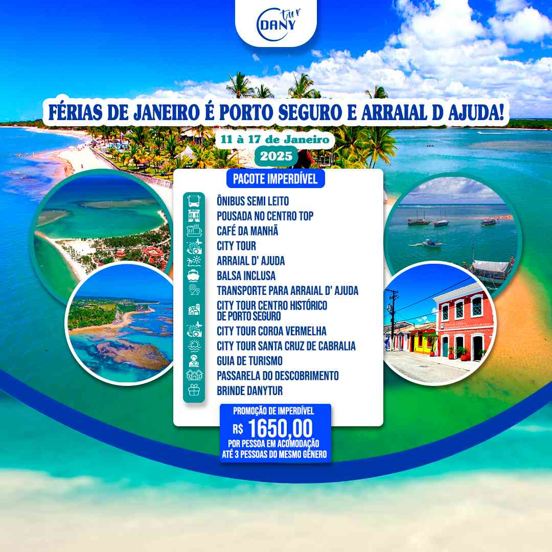 Porto Seguro e Arraial da Ajuda - BA