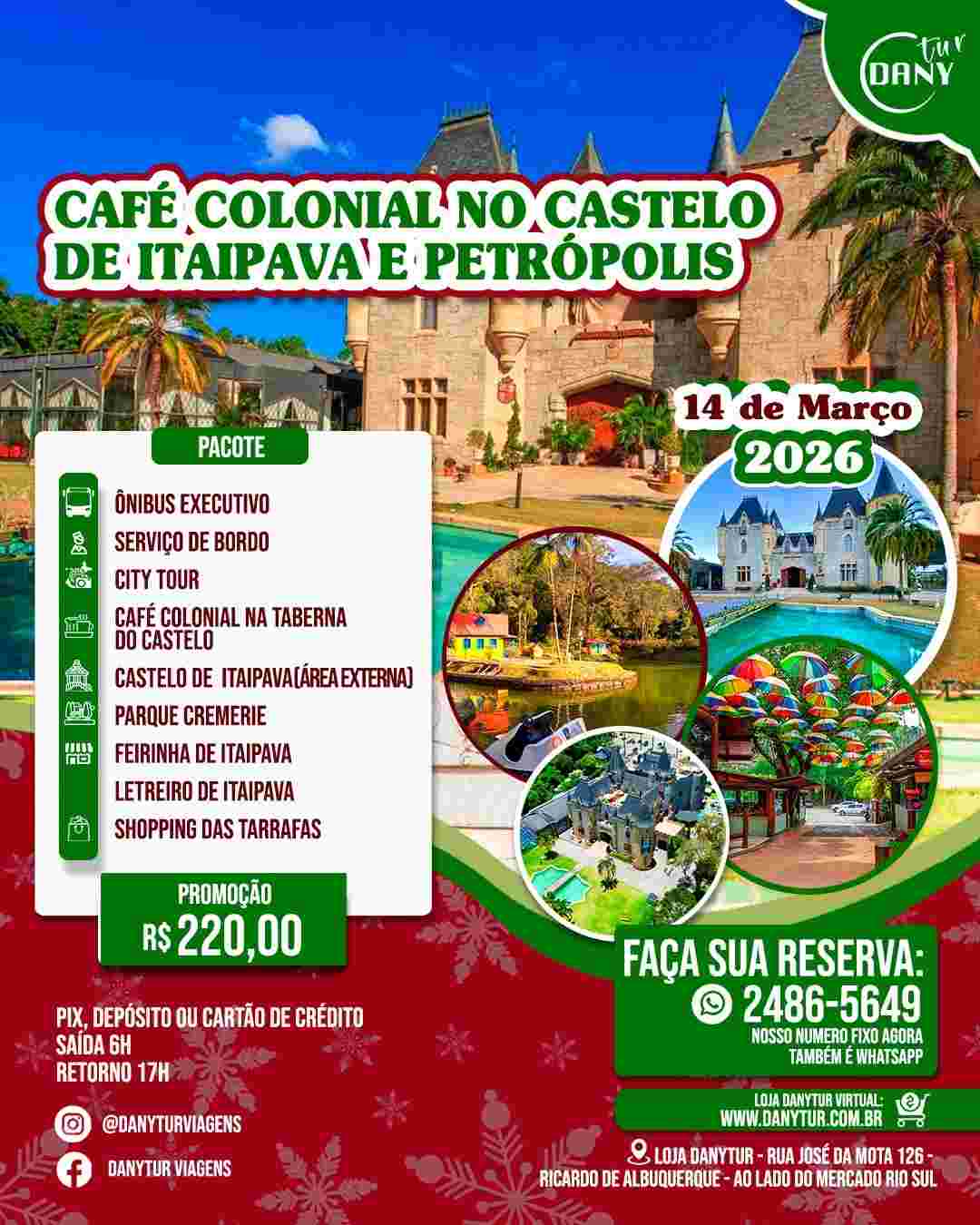 Castelo de Itaipava - Petrópolis