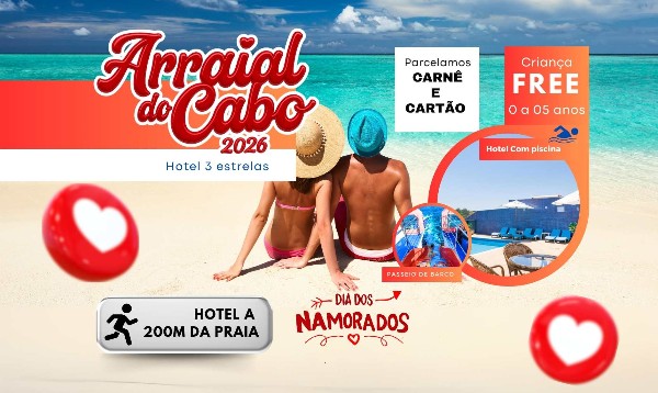 Arraial do Cabo - 10 a 16/06/26