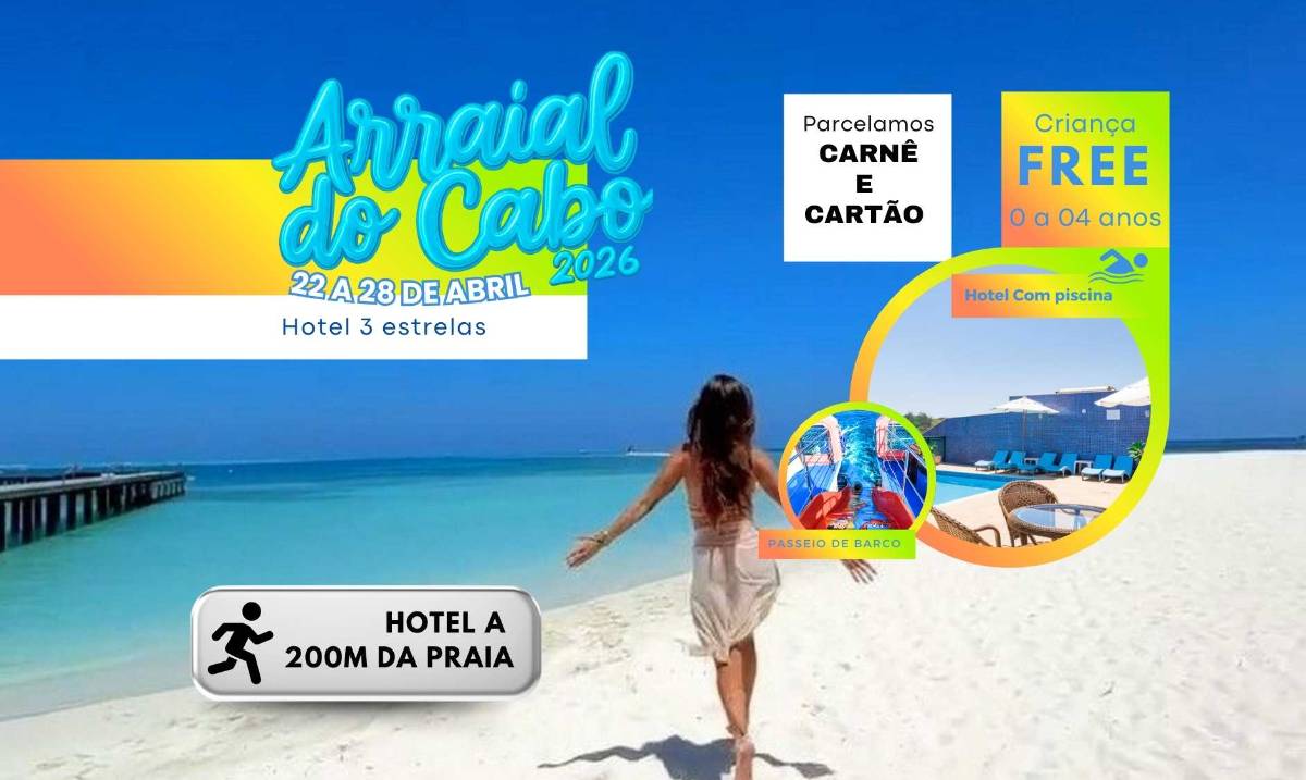 Arraial do Cabo - 22 a 28/04/26