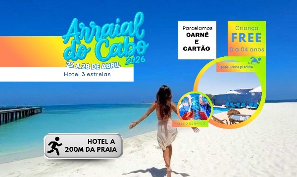 Arraial do Cabo - 22 a 28/04/26