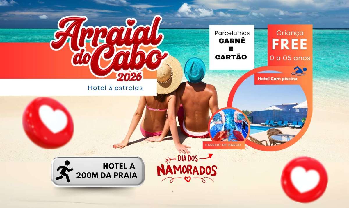 Arraial do Cabo - 10 a 16/06/26