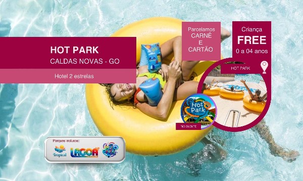 Hot Park Caldas Novas 25 a 27/09