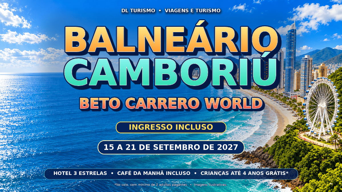 Balneário Camboriú e Beto Carrero - 15 a 21/09/27