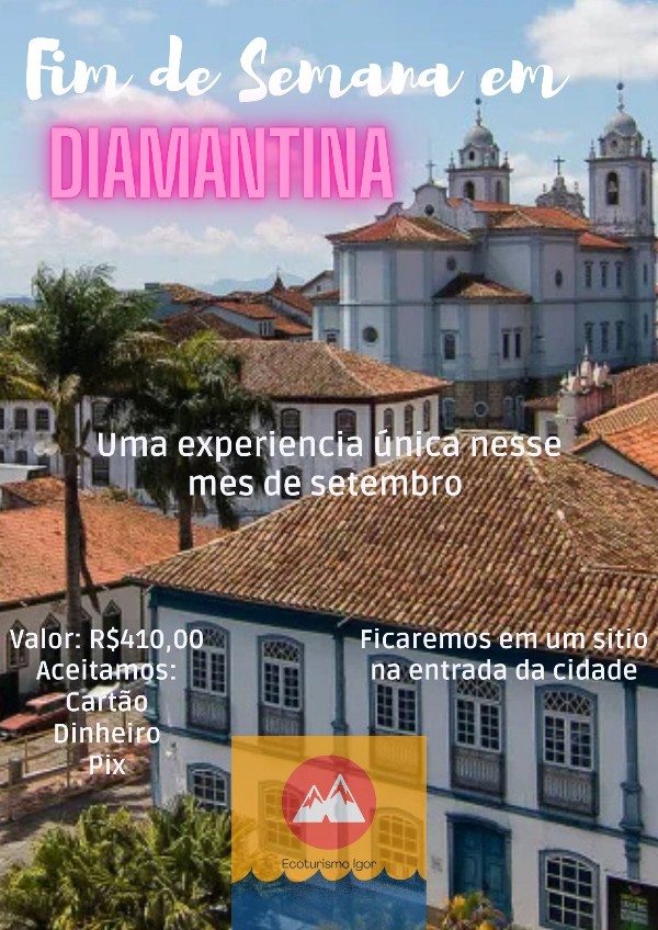 Final de semana em diamantina