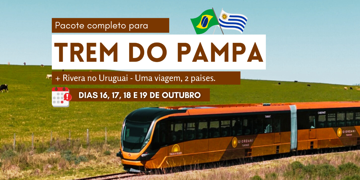 Pacote Trem do Pampa