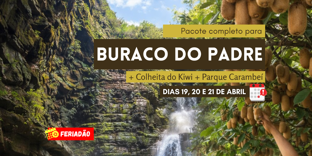 Buraco do Padre com Colheita do Kiwi