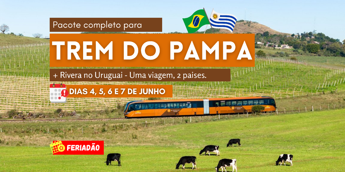 Pacote Trem do Pampa