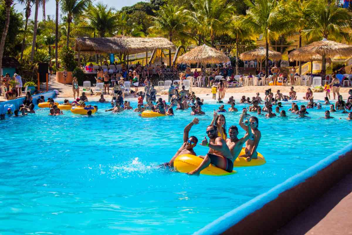 Feriado no Acqua Mania em Guarapari ES