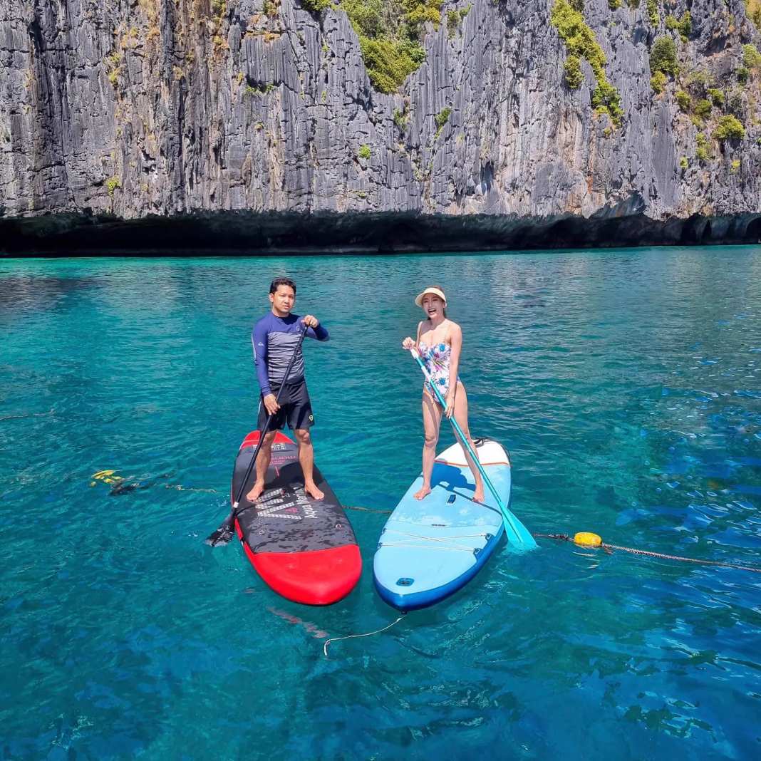 Tour Phi Phi Ilhas Bamboo com Speed Catamarã