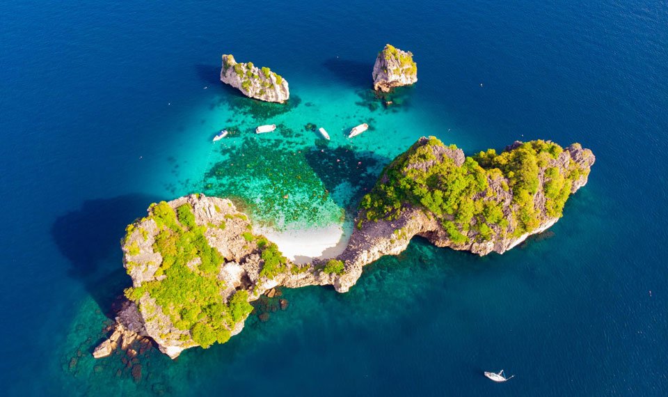 Tour Ilhas Rok e Haa embarque em Phuket (PK032)