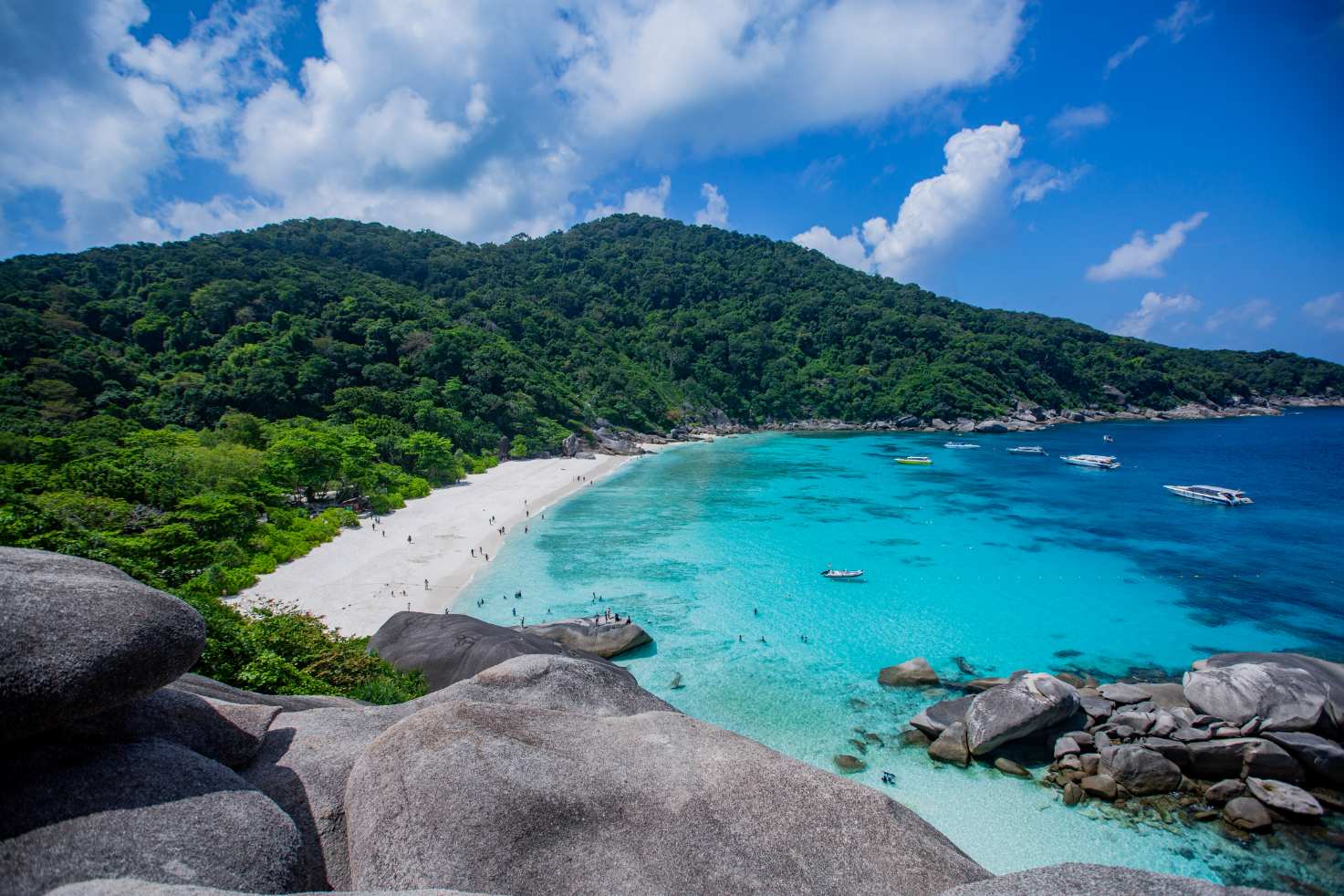 Tour Similan Islands com Speed Catamarã embarque em Phuket (PK020)