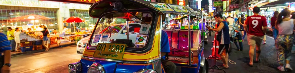 Tuk Tuk Night Tour Express em Bangkok
