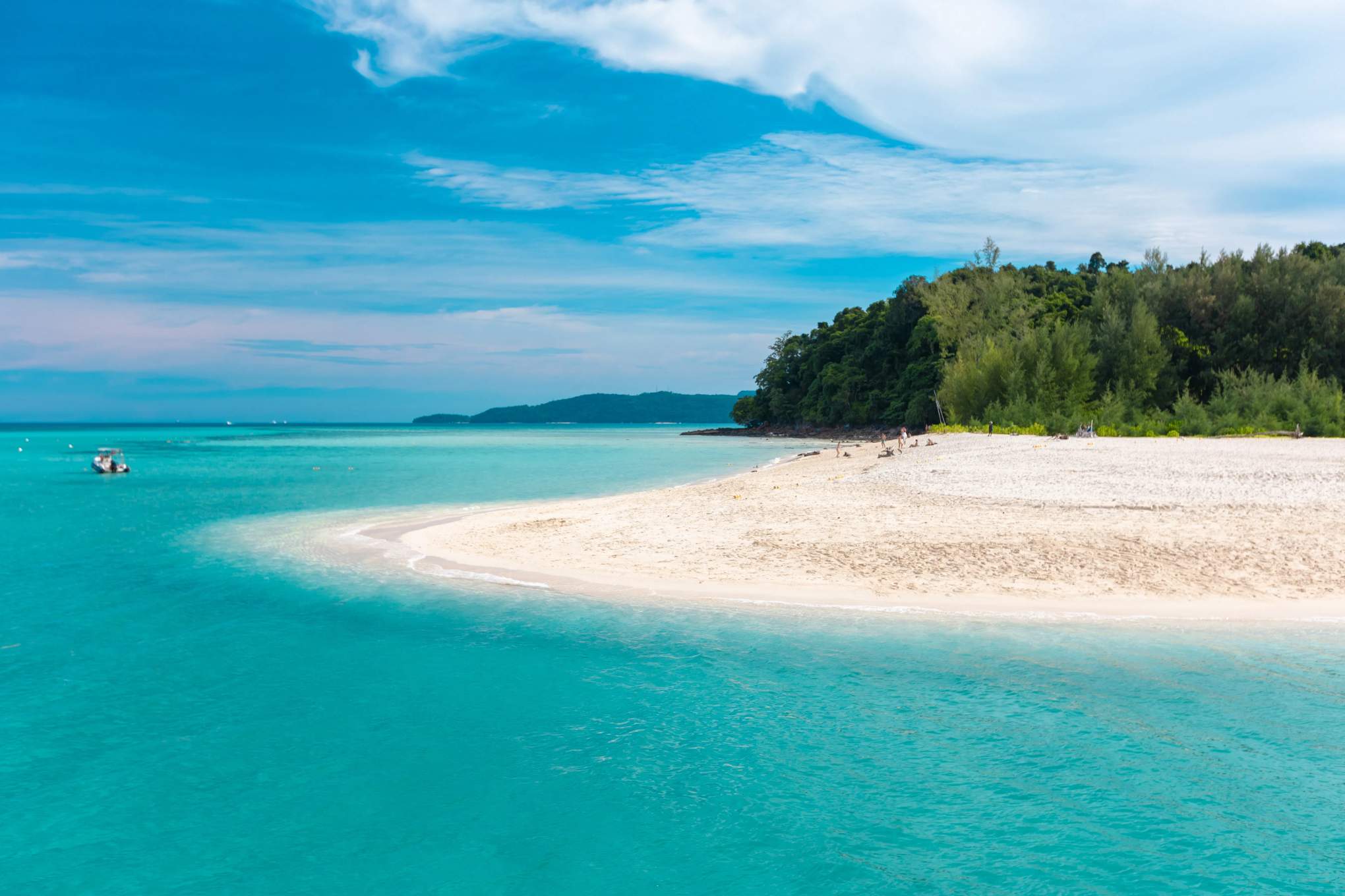 Tour Phi Phi Ilhas Bamboo com Speed Catamarã