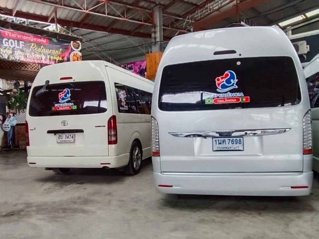 Transfer em Bangkok: Van privativa – de 2 a 7 passageiros