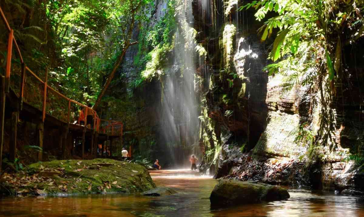 POÇO AZUL E PEDRA CAÍDA