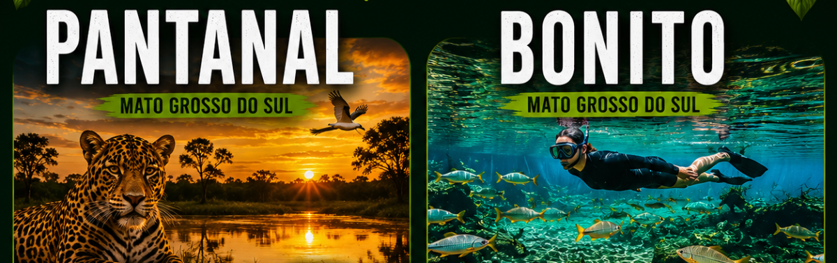Bonito + Pantanal - Carnaval 2027