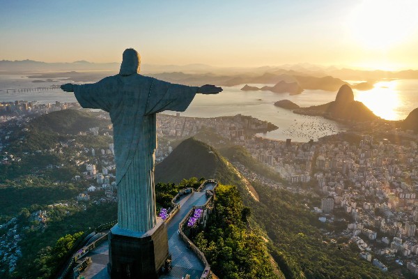 Corcovado e Forte de Copacabana