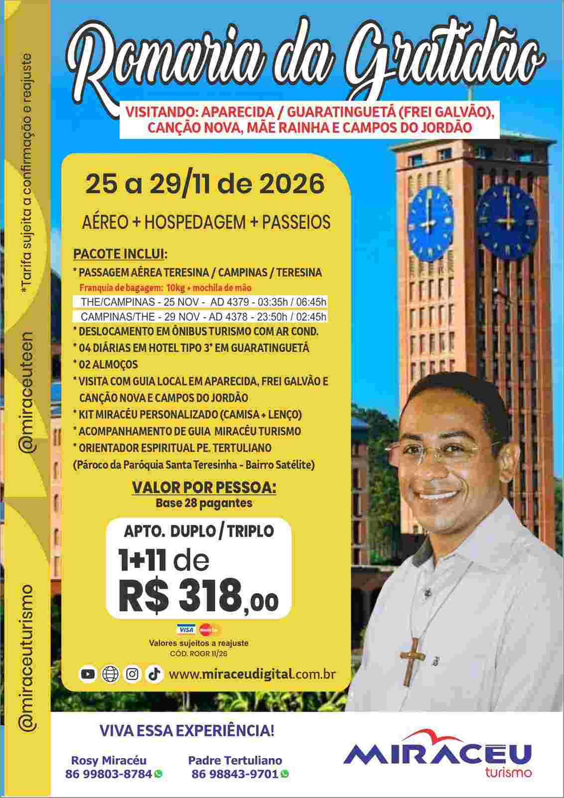 ROMARIA DA GRATIDÃO - PE.TERTULIANO