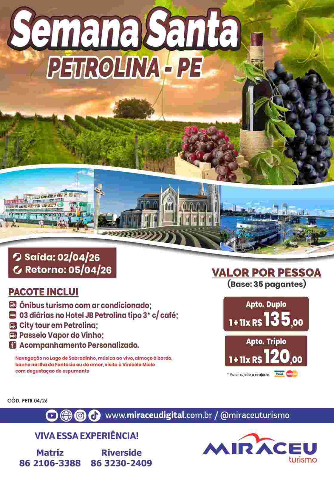 SEMANA SANTA EM PETROLINA-PE