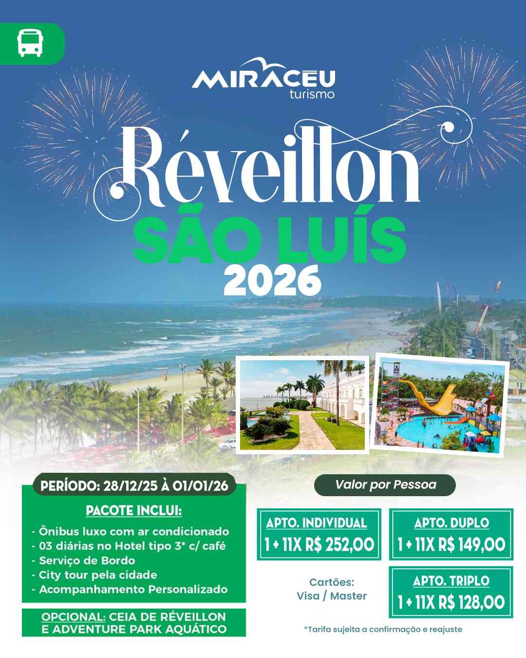 SÃO LUÍS - RÉVEILLON 2026