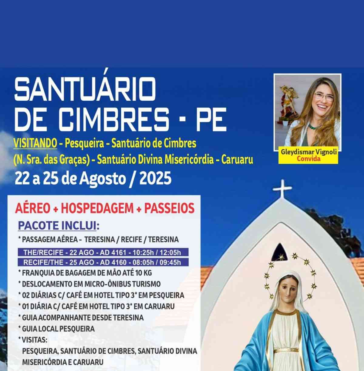 SANTUÁRIO DE CIMBRES - PE