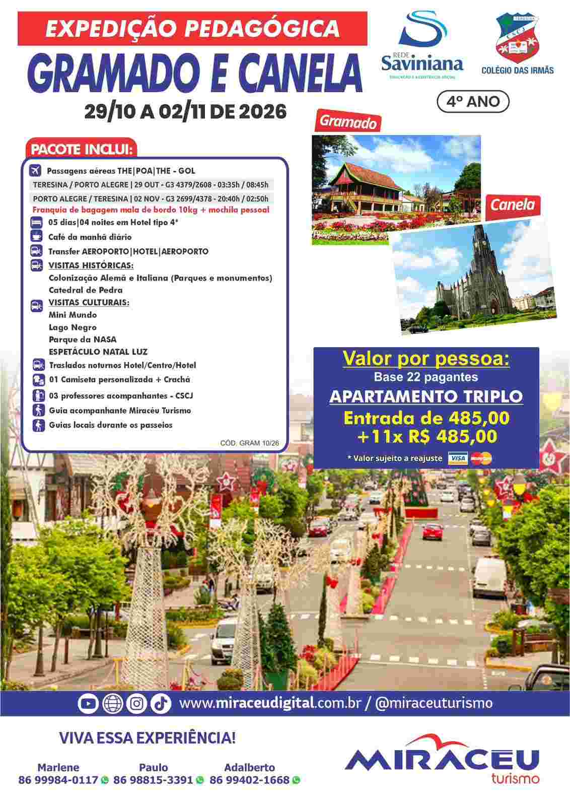 CSCJ - GRAMADO Y CANELA