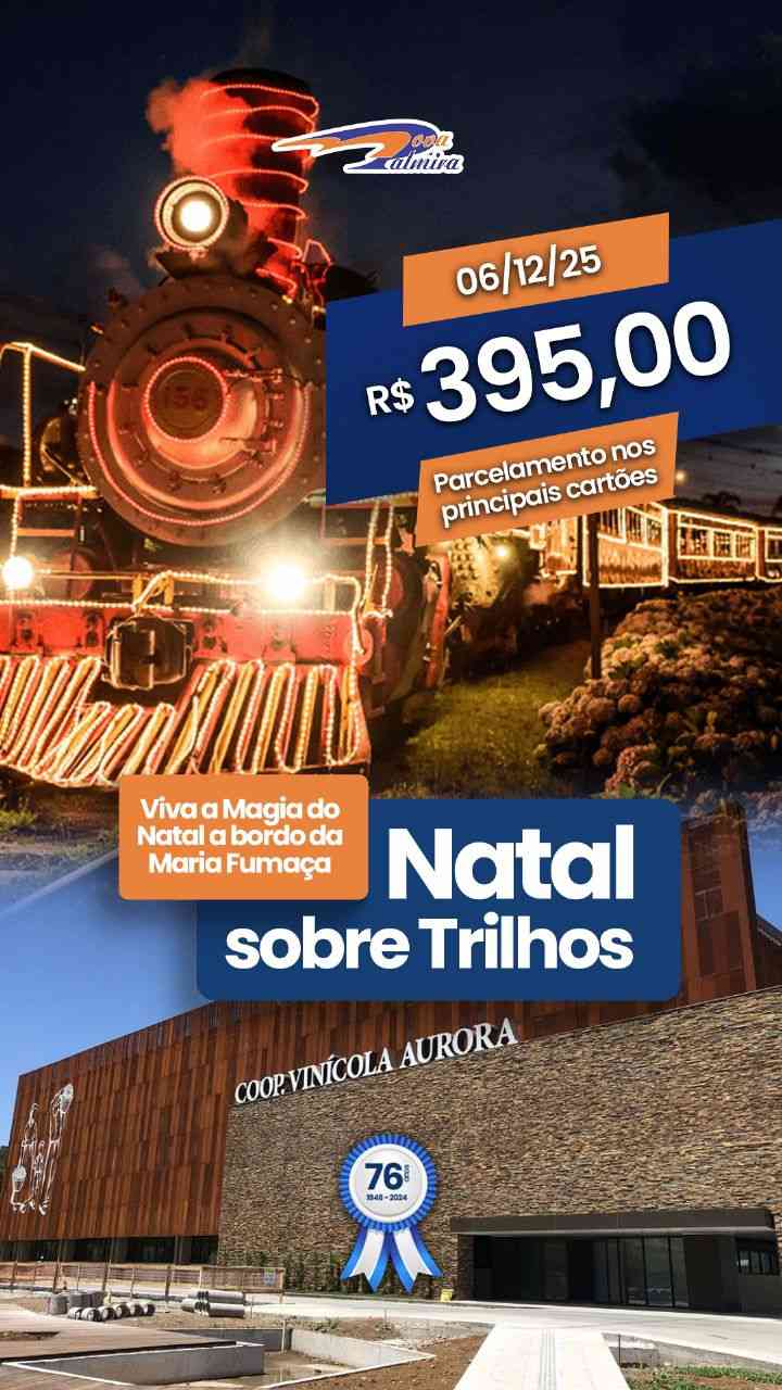 NATAL SOBRE TRILHOS - 06/12/2025