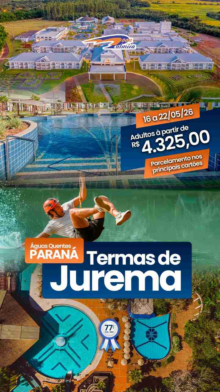 JUREMA ÁGUAS QUENTES de 16 a 22/05