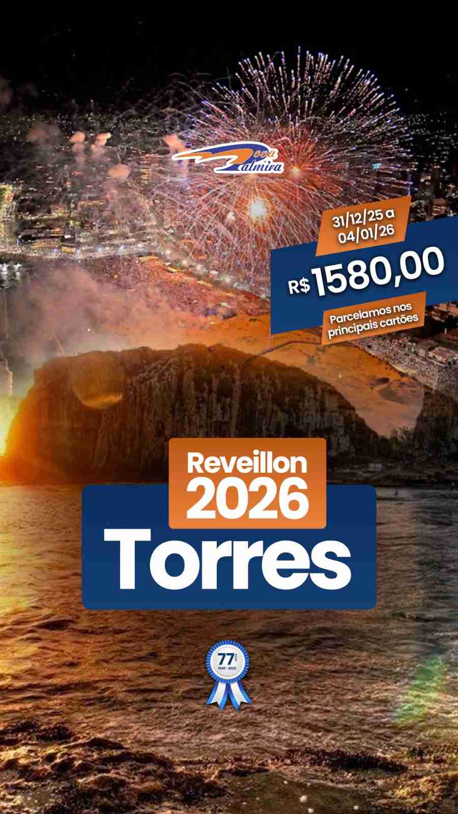 RÉVEILLON EM TORRES 2026