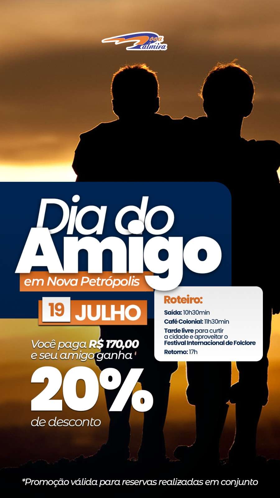 Dia do amigo em Nova Petrópolis