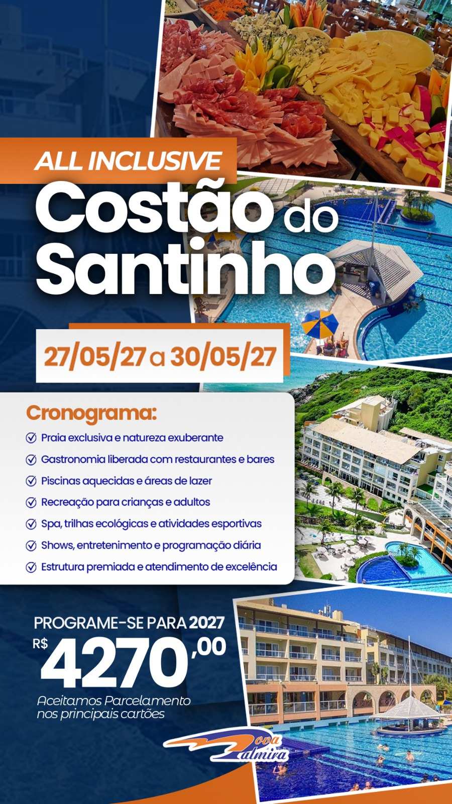 FERIADO DE CORPUS CHRISTI NO COSTÃO DO SANTINHO
