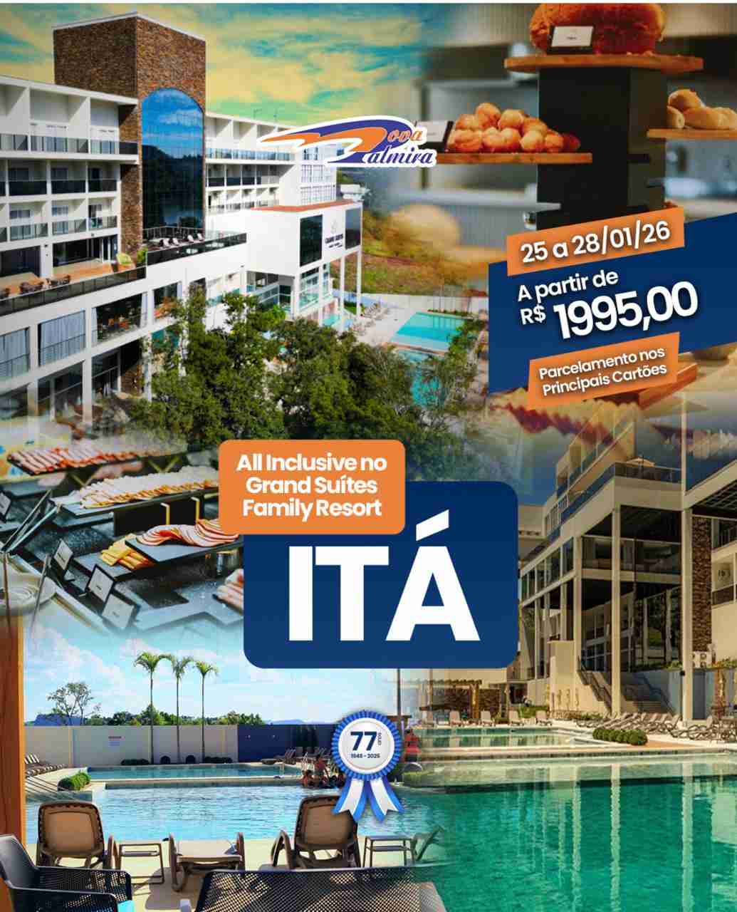 Partiu Itá 25 a 28/01