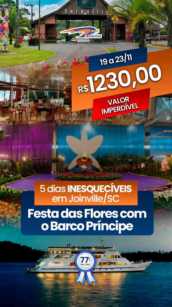 JOINVILLE FESTA DAS FLORES- 19 a 23/11