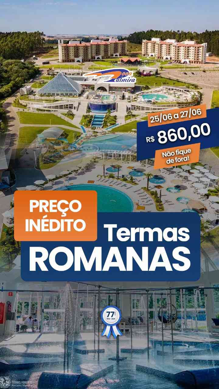 Promoção Termas Romanas em junho!