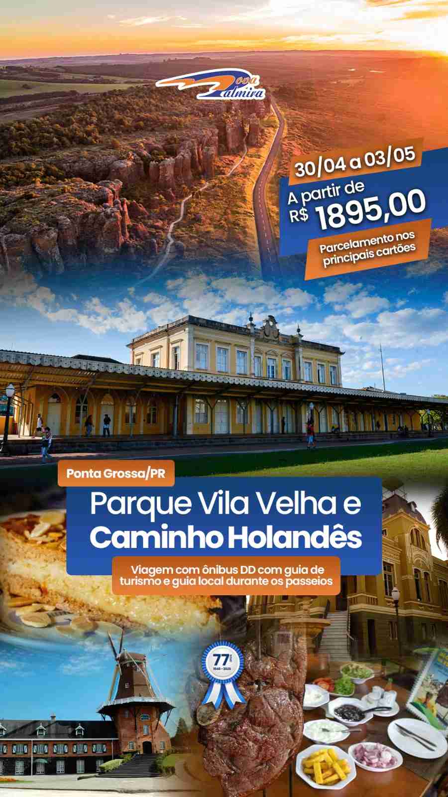 CAMINHO HOLANDÊS COM VILA VELHA