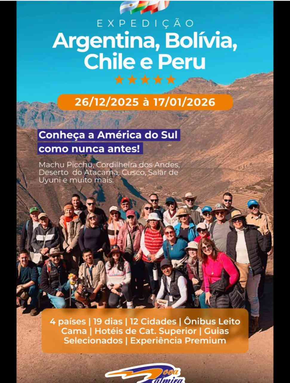 ARGENTINA, BOLÍVIA, CHILE E PERU