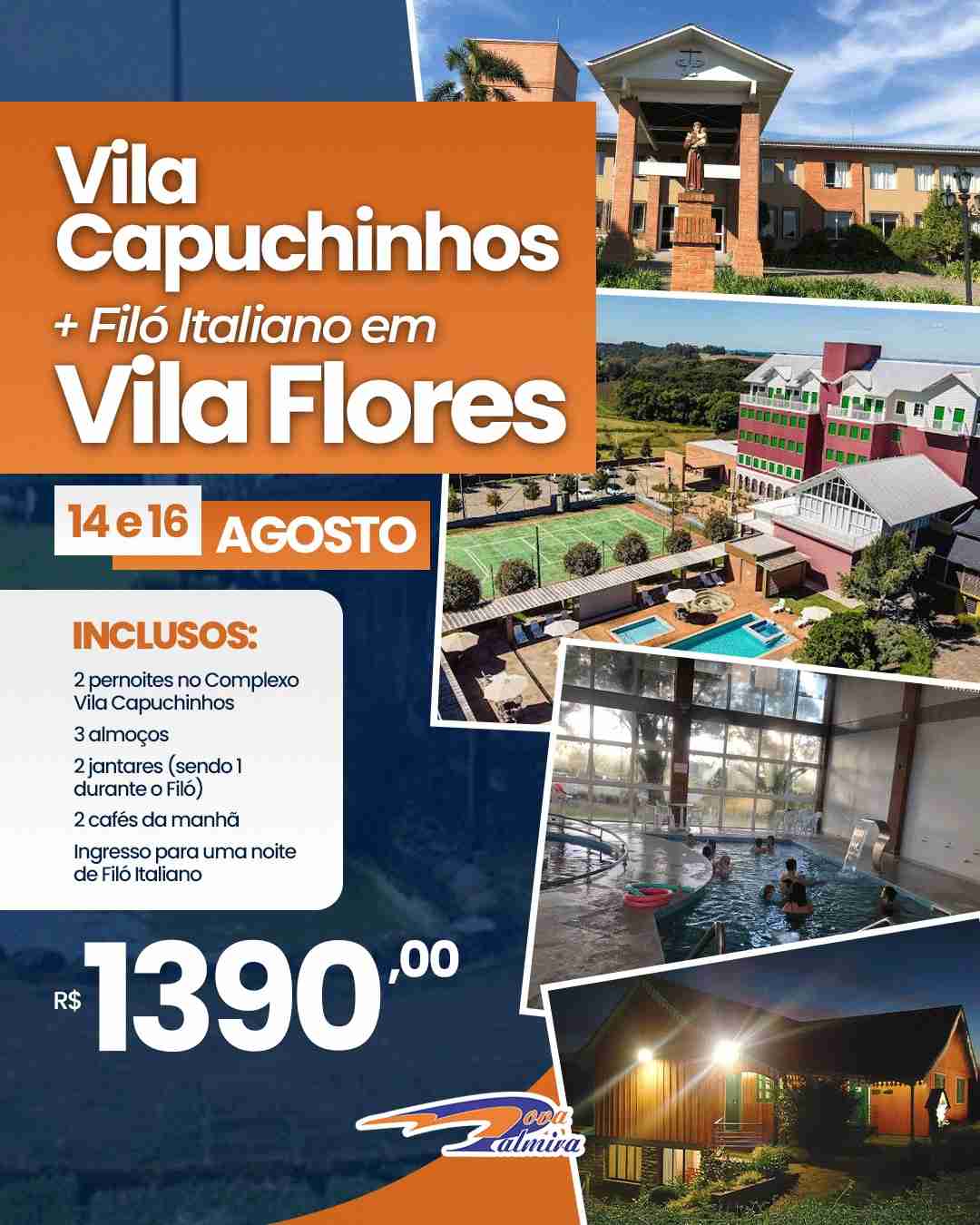 VILA CAPUCHINHOS & FILÓ EM VILA FLORES