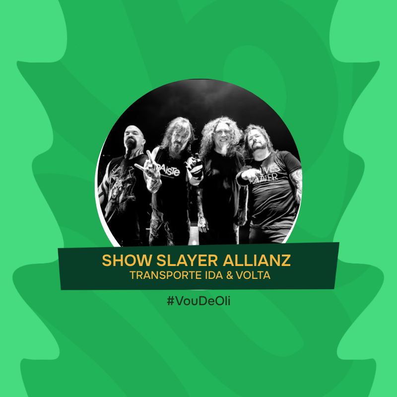 Transporte Show do SLAYER