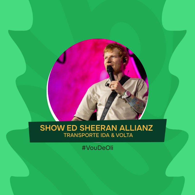 Transporte Show Ed Sheeran Loop Tour