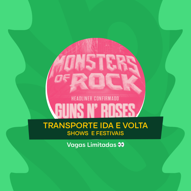 Transporte Monster Of Rock 2026