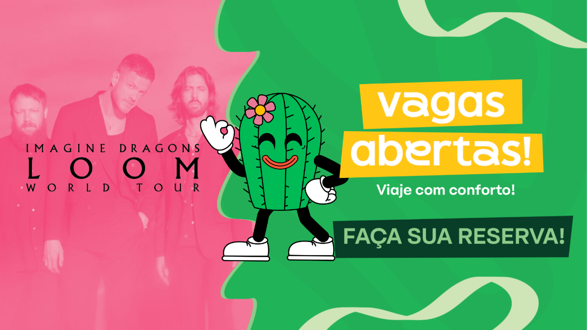 Excursão EcoTransfer Imagine Dragons