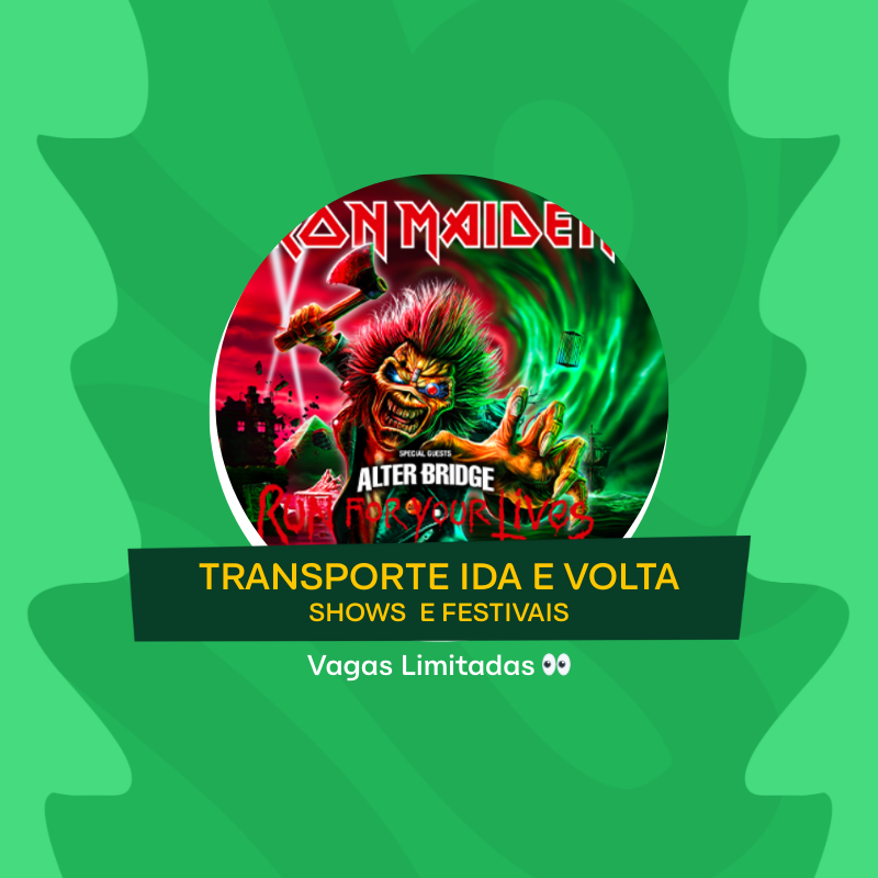 Transporte Show Iron Maiden