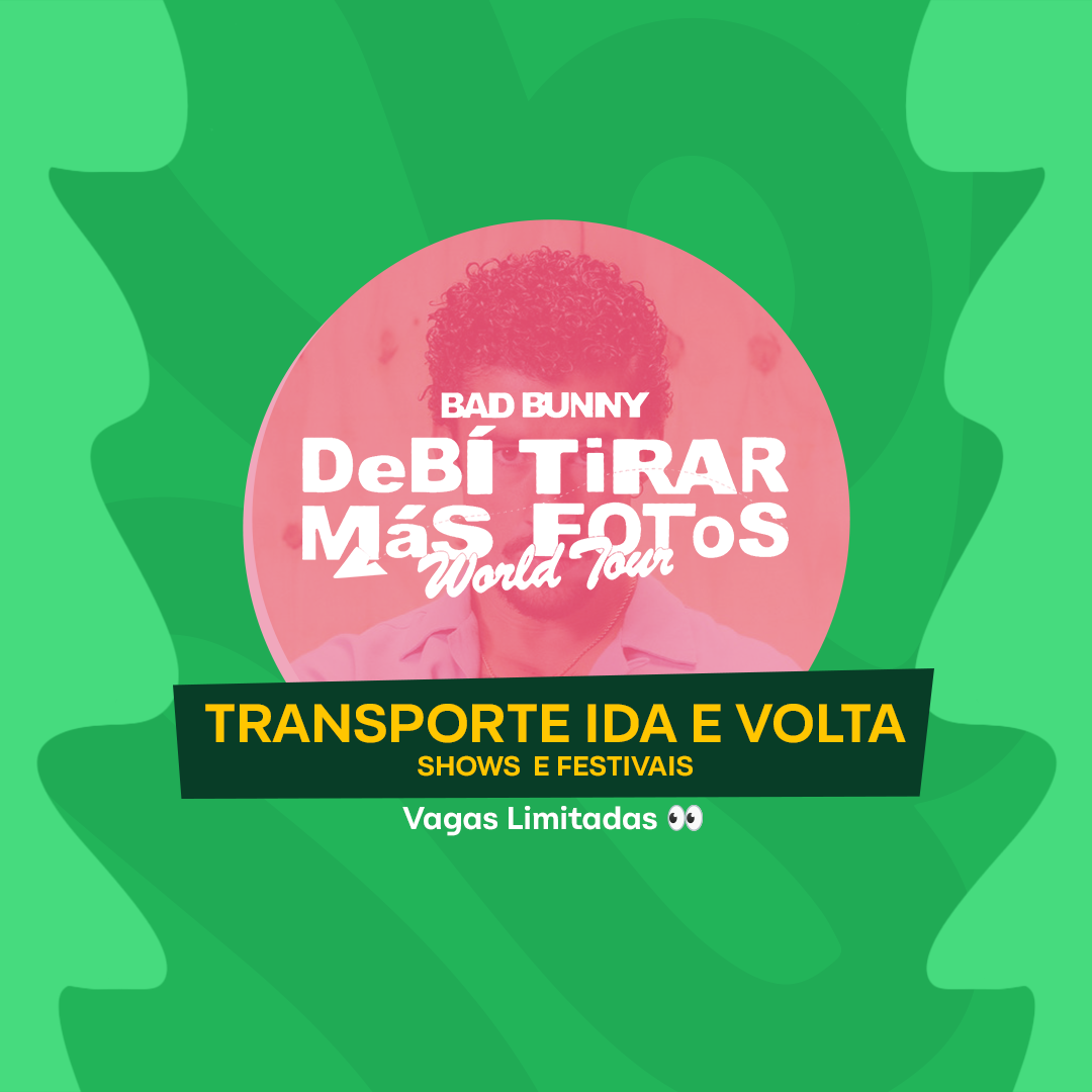 Transporte Show Bad Bunny